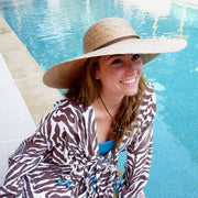 Tula Beach Hat female model