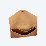 Belt Bag in Camel Leather interior view