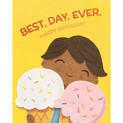 Best Day Ever Birthday Card by Good Paper