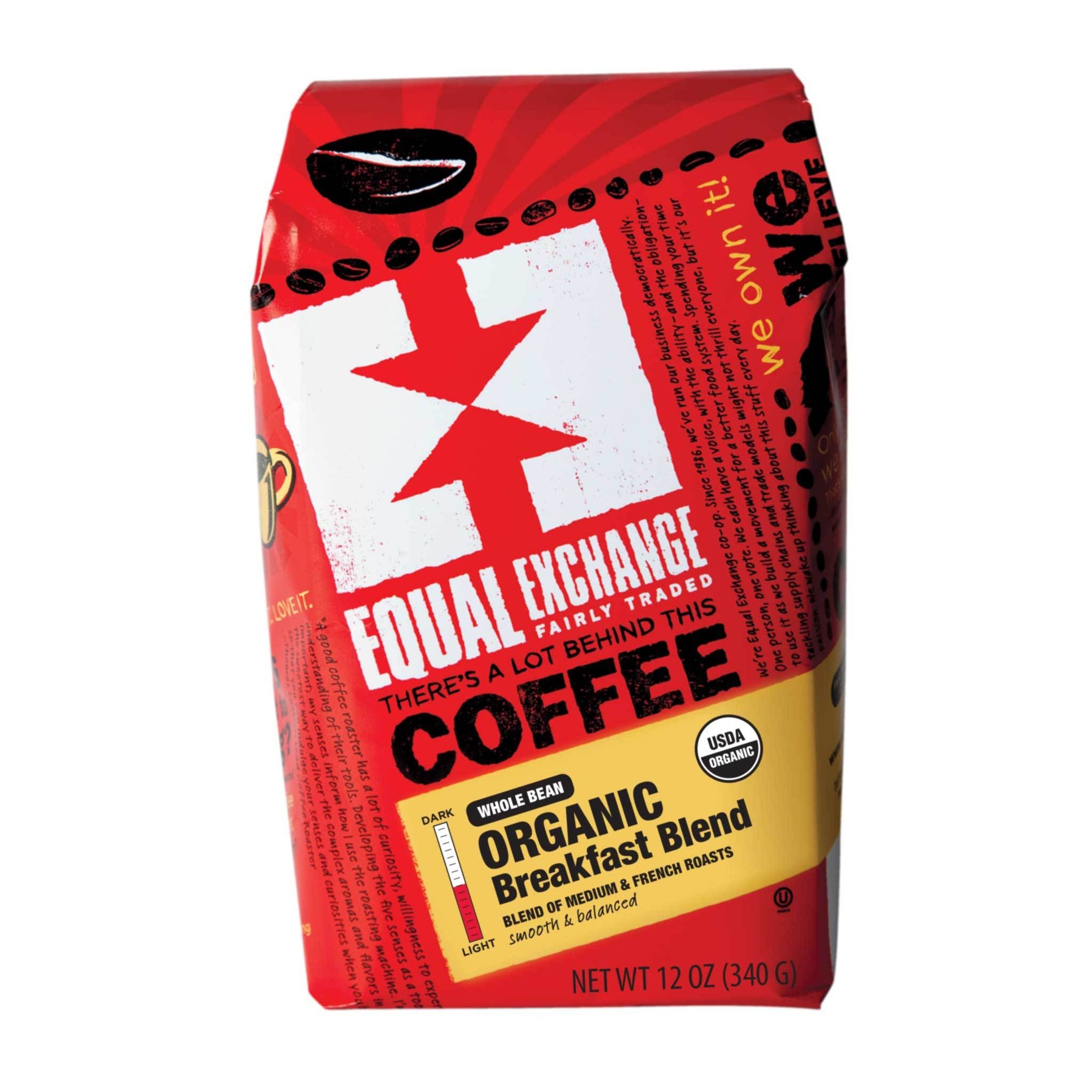 Organic Breakfast Blend Coffee 12 oz Whole Bean – Zee Bee Market LLC