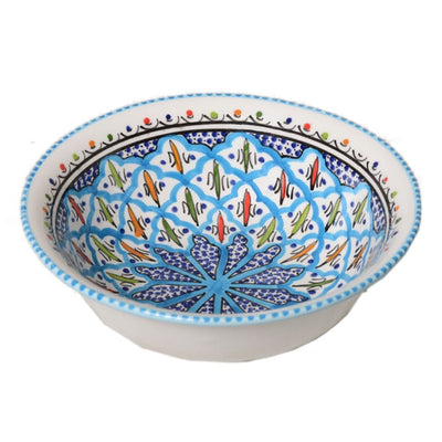Rosette Medium Hand-painted Bowl