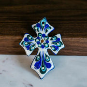 Hand-painted Ceramic Small Cross styled