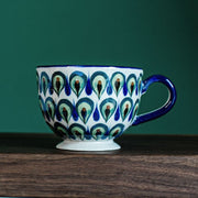 Hand-painted Cappuccino or Soup Cup styled
