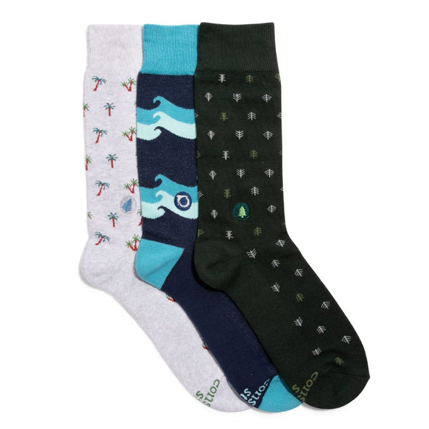 Conscious Step Gift Set - Socks That Protect the Planet