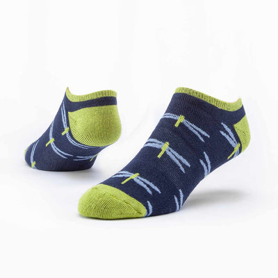 Organic Cotton Footie Sock - Dragonfly