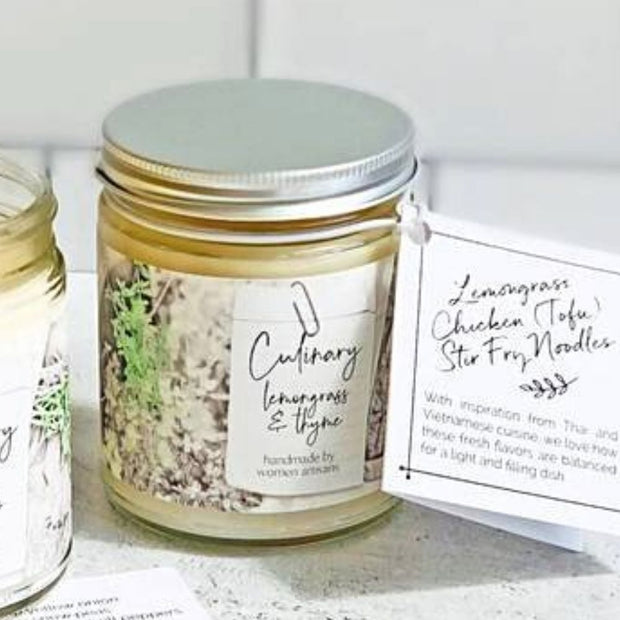 Culinary Candle 7oz Lemongrass and Thyme