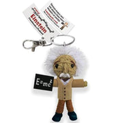 Kamibashi String Doll Keychain - Einstein with tags