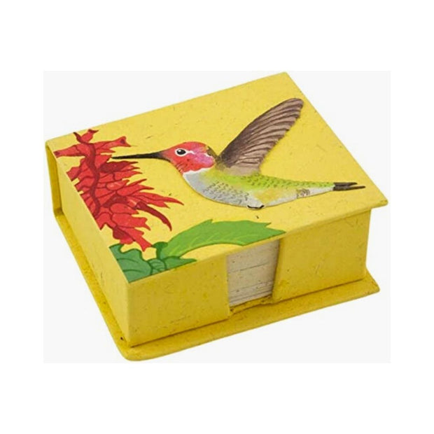 Mr. Ellie Pooh Blank Note Box Hummingbird