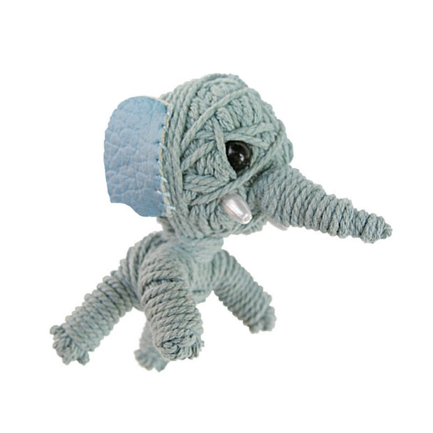 Ellie the Elephant Kamibashi String Doll Keychain