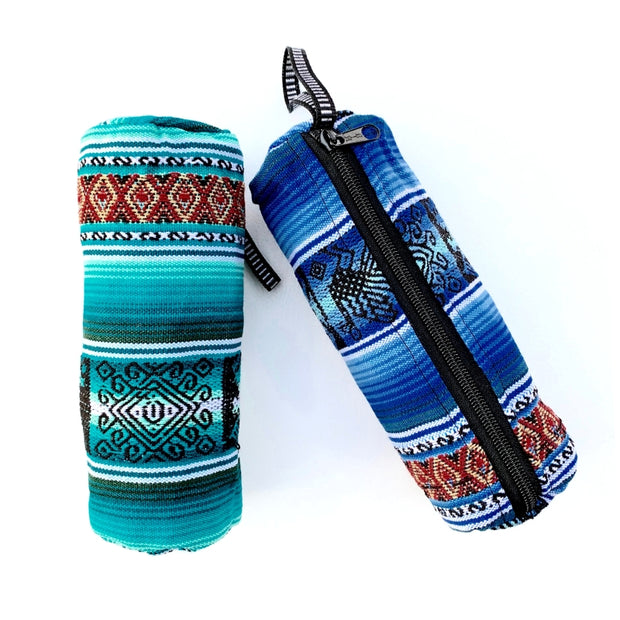 Inca Motif Fabric Pencil Case