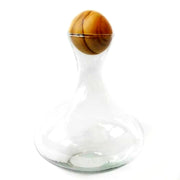 Large Clasico Hand Blown Glass Decanter with Stopper