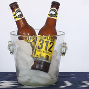 Fair Trade Hand Blown Glass Ice Bucket from Guatemala lifestyle