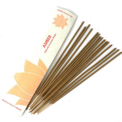 Pack of 10 Incense Sticks - Amber
