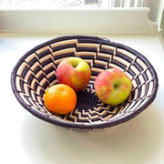 Decorative Sisal Fiber Fruit Basket - Monochrome with fruit