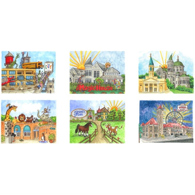 Goodnight St. Louis Note Cards Series 2 (set of 6)
