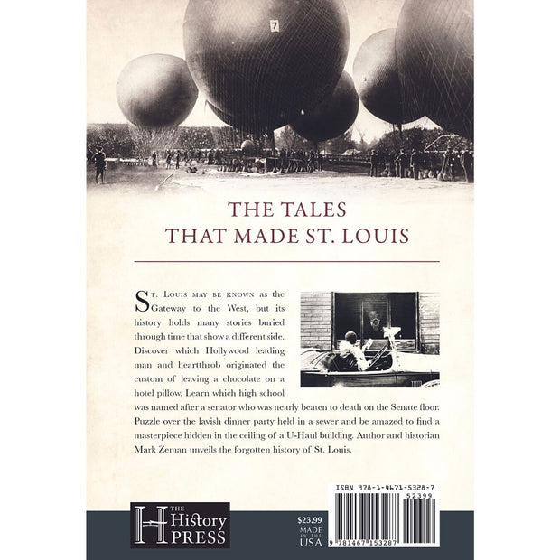 Historic Tales of St. Louis Paperback back cover