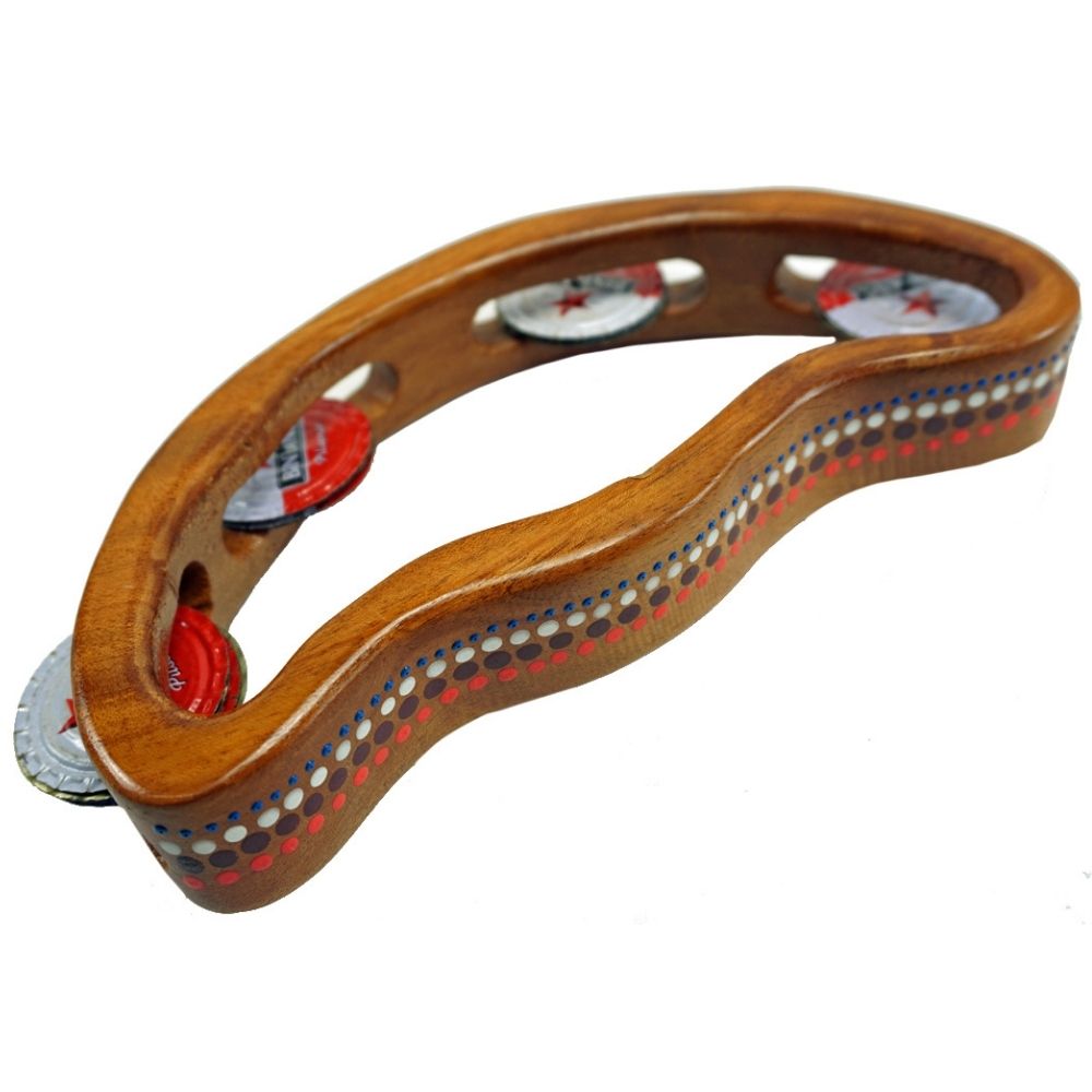 Half Moon Tambourine – Zee Bee Market LLCHalf Moon Tambourine – Zee Bee Market LLC  