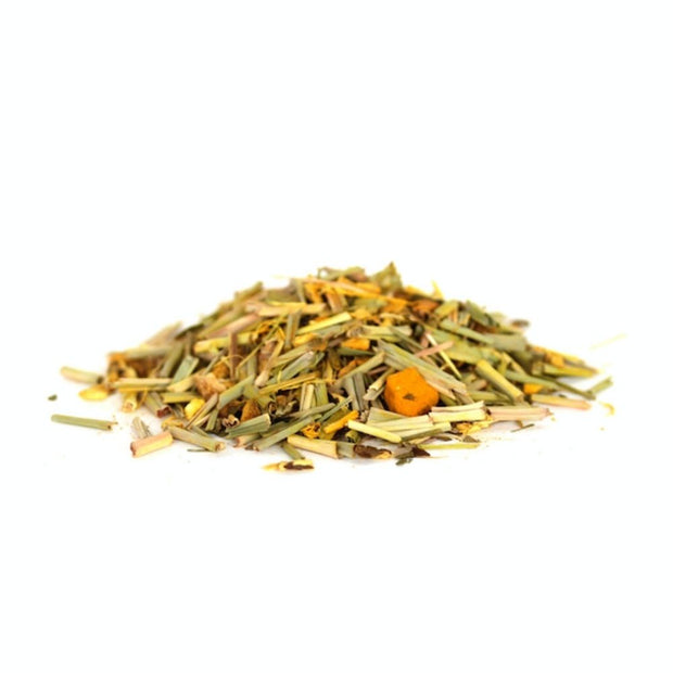 JusTea Loose Leaf Herbal Tea Tin - Turmeric Ginger detail
