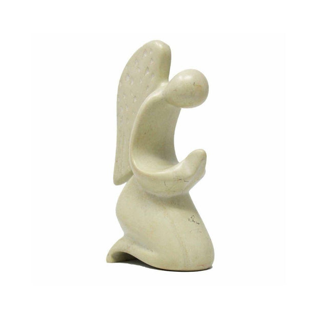 Praying Angel Soapstone Sculpture