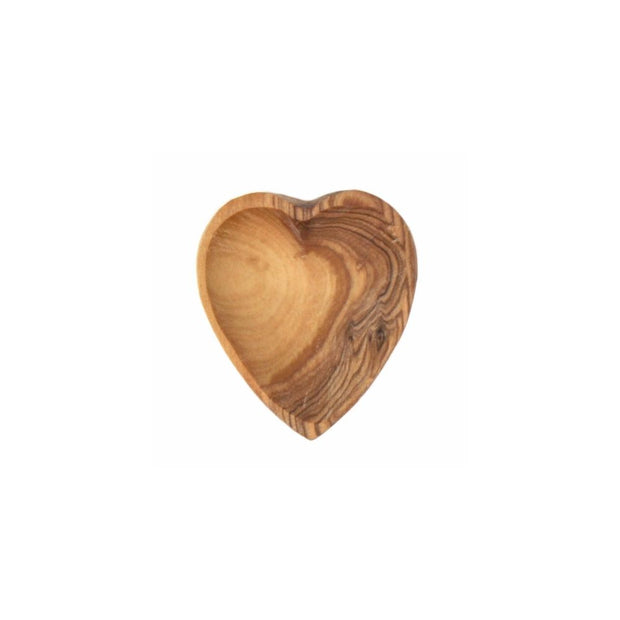 Tiny Olive Wood Heart Bowl