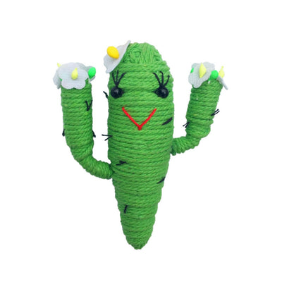 Kamibashi String Doll Keychain - Blossom the Cactus