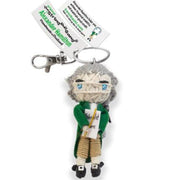 Alexander Hamilton Kamibashi String Doll Keychain with tags