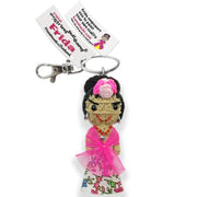 Frida Kahlo Kamibashi String Doll Keychain with tags