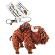 Kamibashi String Doll Tyson the Bison Keychain with tags
