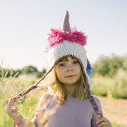 Kids Hand-knit Hat - Unicorn lifestyle