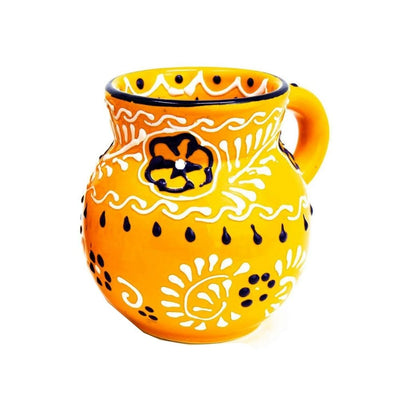 Handmade Pottery Beaker Mango Mug 12oz