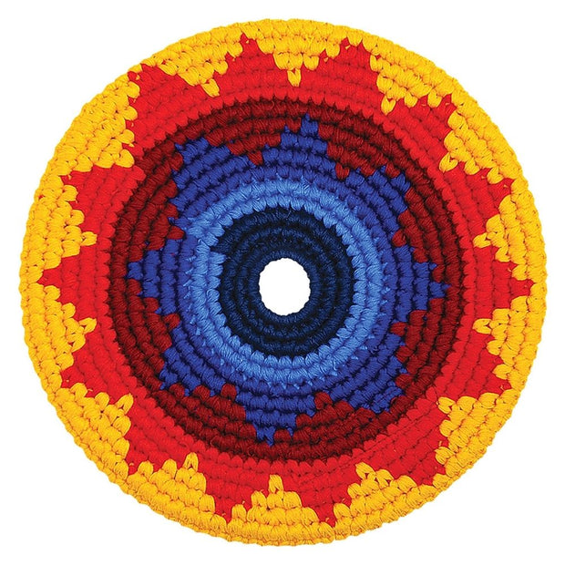 El Grande Hand-Crocheted Frisbee Disc - Savanna