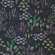 Meadow Organic Cotton Floral Wrap Dress fabric print detail