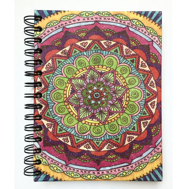 Mr. Ellie Pooh Valentina Mandala Large Notebook Journal – Zee Bee ...