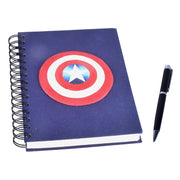 Mr. Ellie Pooh Patriotic Super Soldier Large Notebook Journal sideview