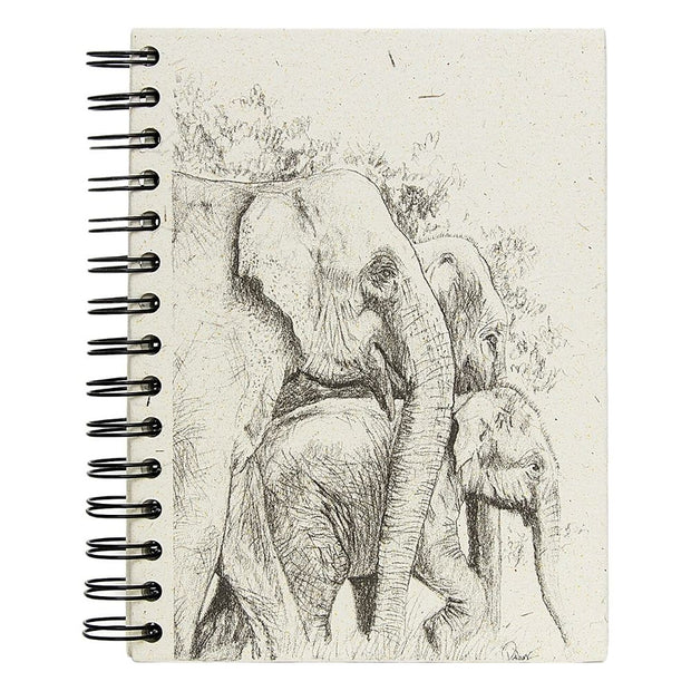Mr. Ellie Pooh Elephant Sketch Large Notebook Journal Family