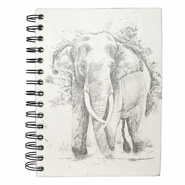 Mr. Ellie Pooh Elephant Sketch Large Notebook Journal Tusker