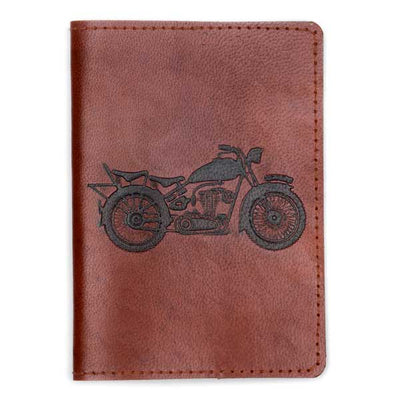 Open Road Leather Passport Cover