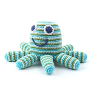 Pebble Child Octopus Rattle - Green