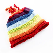 Pebble Rainbow Hand-knitted Hat