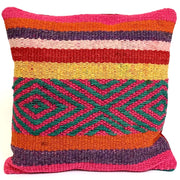 Peruvian Frazada Manta Throw Pillow