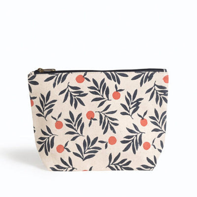 Waterproof Pouch - Berry Print Large front