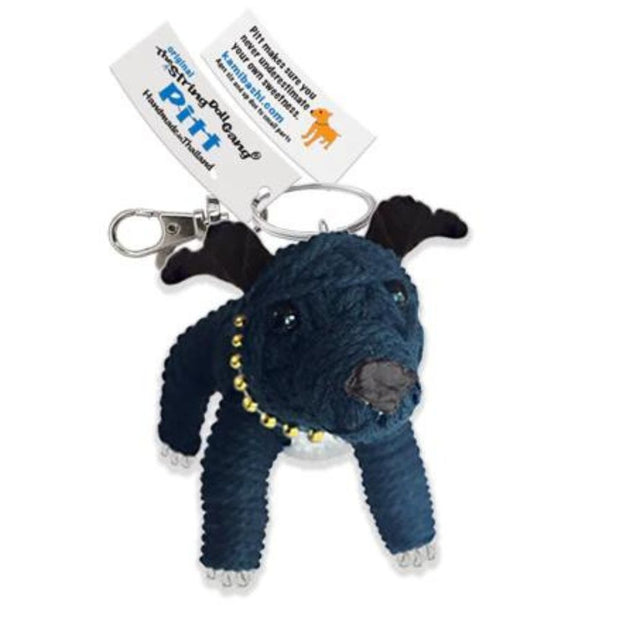 Kamibashi String Doll Keychain - Pitt Bull with tags