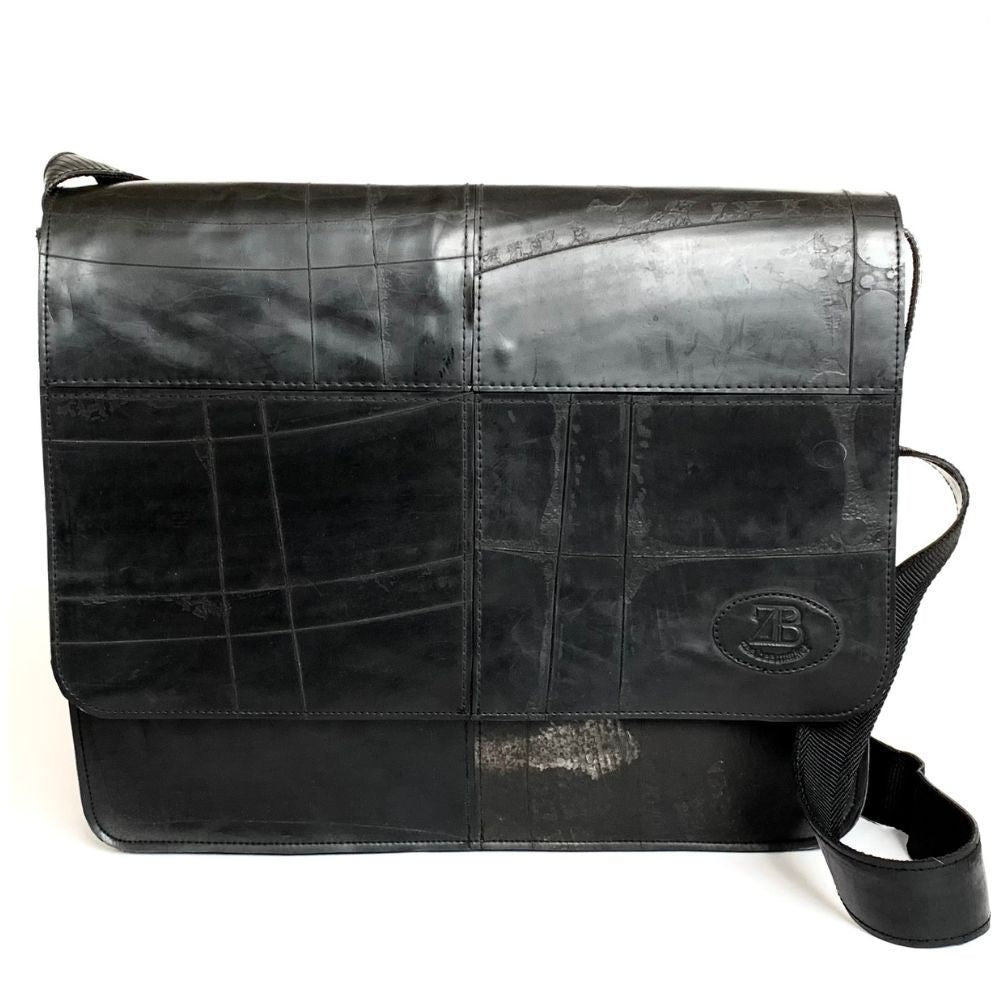 Recycled messenger bag discount