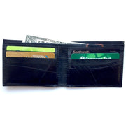 Fair Trade Recycled Inner Tube Bifold Wallet interior