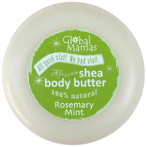 Global Mamas Slippery Slope Shea Butter-Rosemary Mint