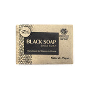 Skin Care Natural and Vegan Shea Soap - Black front