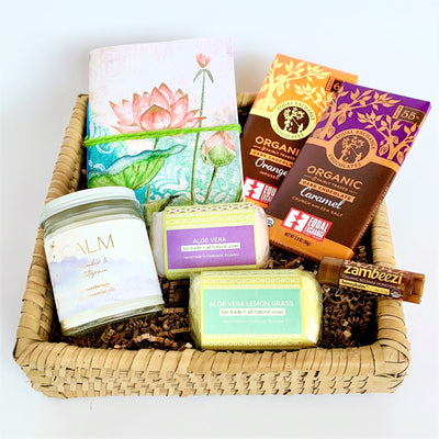 Stay at Home Serenely Gift Basket