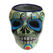 Hand-painted Sugar Skull Ceramic Mug - Design 7