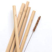 Sustainable Bamboo Straw Set detail