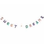 Sweet Dreams Felt Garland Kids' Room Décor
